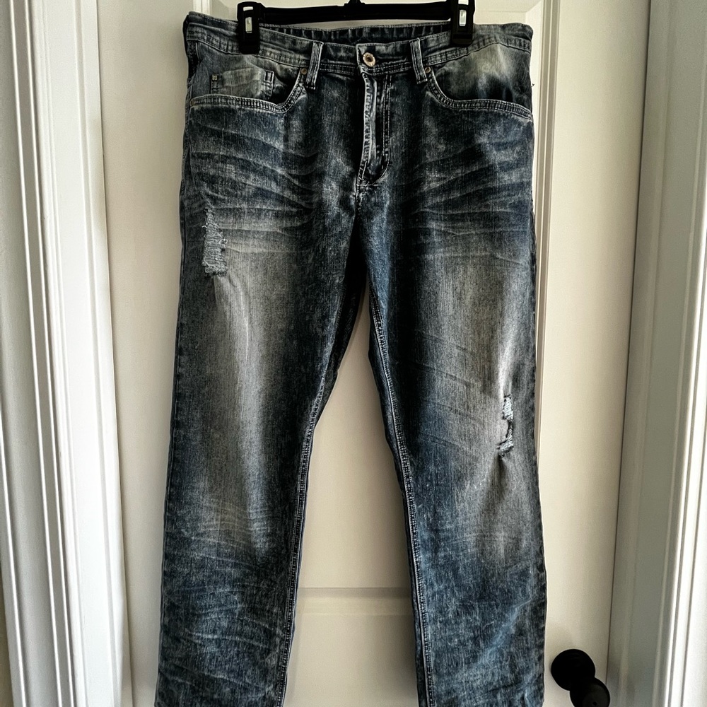 Men’s 36w 31l Buffalo David Washed Jeans